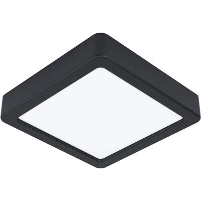 Eglo LED Aufbauleuchte Fueva 5 Weiß-Schwarz eckig 11 W Eglo LED Aufbauleuchte Fueva 5 Weiß-Schwarz eckig 11 W