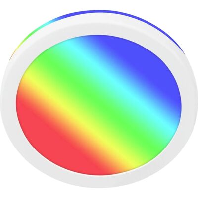 Briloner LED-Deckenleuchte Kada RGB+W Fernbedienung Ø 19,2 cm x 2,8 cm Weiß Briloner LED-Deckenleuchte Kada RGB+W Fernbedienung Ø 19,2 cm x 2,8 cm Weiß