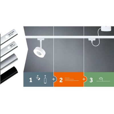 Paulmann Pendeladapter URail Universal Signalweiß Paulmann Pendeladapter URail Universal Signalweiß