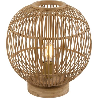 Globo Tischlampe Bambus Hildegard Globo Tischlampe Bambus Hildegard