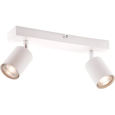 Brilliant LED-Deckenstrahler Taio 2-flammig Weiß 35,5 cm Brilliant LED-Deckenstrahler Taio 2-flammig Weiß 35,5 cm