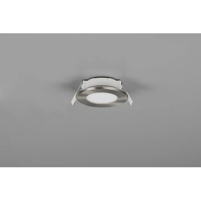 Trio LED-Einbauleuchten Himal Nickel Matt Ø 8,5 cm 3er-Set Trio LED-Einbauleuchten Himal Nickel Matt Ø 8,5 cm 3er-Set