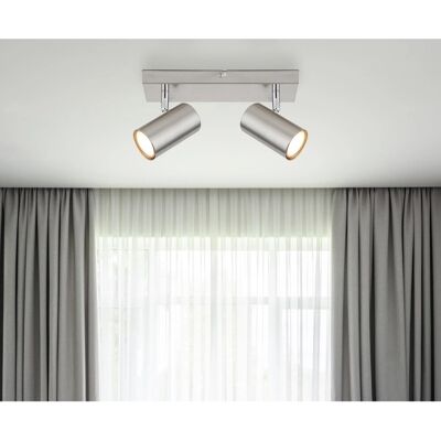 Globo Lighting Robby Nickel Deckenstrahler - Deckenlampen Globo Lighting Robby Nickel Deckenstrahler - Deckenlampen