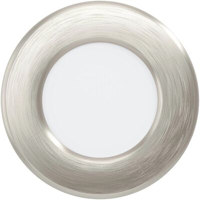 Eglo LED-Einbauspot Fueva 5 Ø 8,6 cm 4.000K Nickelfarben Matt Eglo LED-Einbauspot Fueva 5 Ø 8,6 cm 4.000K Nickelfarben Matt