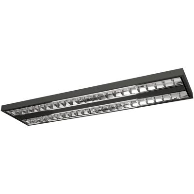 Eglo LED-Deckenleuchte Raster Martelliano Schwarz CCT 124,5 cm x 31,2 cm Eglo LED-Deckenleuchte Raster Martelliano Schwarz CCT 124,5 cm x 31,2 cm