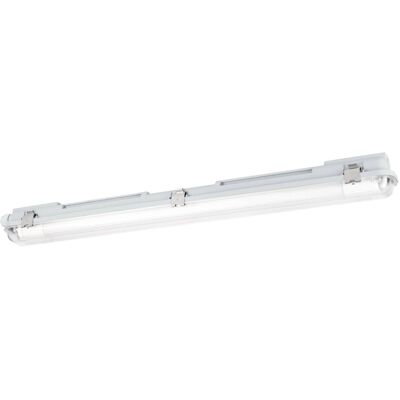 Eglo Feuchtraumleuchte Eco Tube-E 1-flammig 6 cm x 67,5 cm Grau Eglo Feuchtraumleuchte Eco Tube-E 1-flammig 6 cm x 67,5 cm Grau