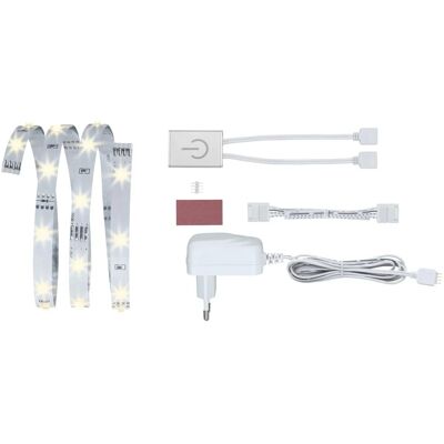 Paulmann YourLED ECO Stripe Komfort-Set Touch Switch 1 m Warmweiß 2,4 W Paulmann YourLED ECO Stripe Komfort-Set Touch Switch 1 m Warmweiß 2,4 W