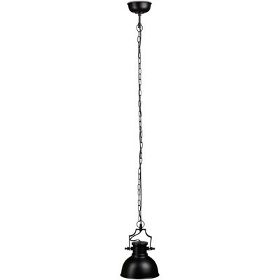 Relaxdays Hängelampe Eisen Schwarz Industrial Einflammig 145 cm x 21 cm x 21 cm 1,5 kg Relaxdays Hängelampe Eisen Schwarz Industrial Einflammig 145 cm x 21 cm x 21 cm 1,5 kg