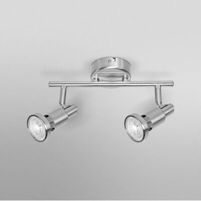 Ledvance LED-Spot 2-flammig Silber 17 cm Ledvance LED-Spot 2-flammig Silber 17 cm