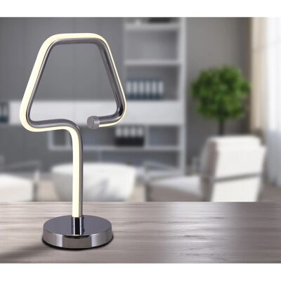 NÄVE Loop Line Chrom LED Tischlampe NÄVE Loop Line Chrom LED Tischlampe