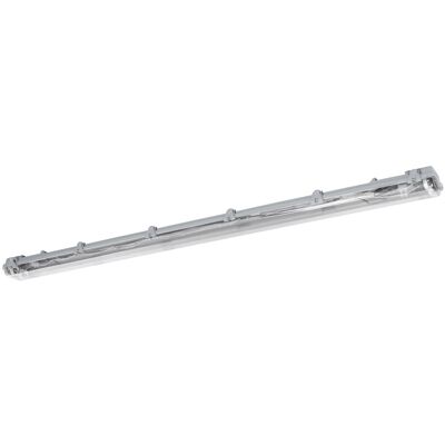 Eglo LED-Feuchtraumleuchte Basic 2-flammig 156 cm Grau Eglo LED-Feuchtraumleuchte Basic 2-flammig 156 cm Grau