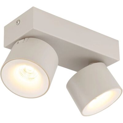 Globo LED-Strahler Rae Metall Sandfarben matt 20,5 cm x 7,2 cm x 12 cm Globo LED-Strahler Rae Metall Sandfarben matt 20,5 cm x 7,2 cm x 12 cm