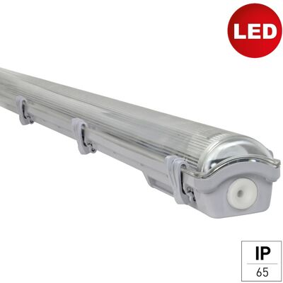 E2 Elektro Feuchtraum-Wannenleuchte LED Classic L 24 W Grau E2 Elektro Feuchtraum-Wannenleuchte LED Classic L 24 W Grau