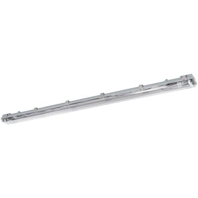 Eglo LED-Feuchtraumleuchte Basic Plus 2-flammig 156 cm Grau Eglo LED-Feuchtraumleuchte Basic Plus 2-flammig 156 cm Grau