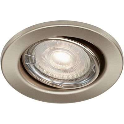 Briloner LED-Einbaustrahler Nickel Matt Briloner LED-Einbaustrahler Nickel Matt
