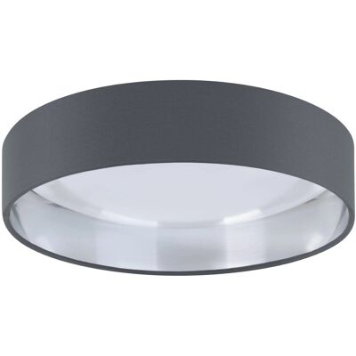 Eglo LED-Deckenleuchte Palomaro 2 Ø 32 cm Anthrazit-Silber Eglo LED-Deckenleuchte Palomaro 2 Ø 32 cm Anthrazit-Silber