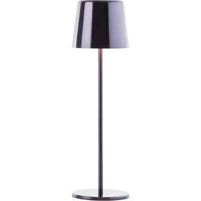Höffner Tragbare Schwarz-Chrom LED-Tischlampe - Tischleuchte Höffner Tragbare Schwarz-Chrom LED-Tischlampe - Tischleuchte