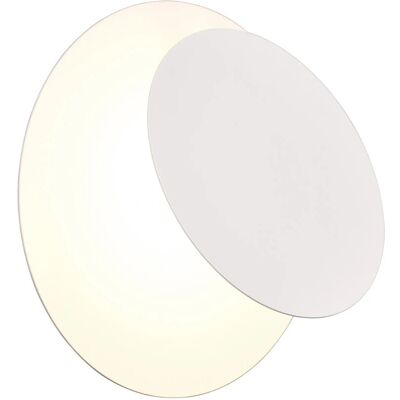 Trio LED-Wandlampe Mio Weiß matt rund Trio LED-Wandlampe Mio Weiß matt rund