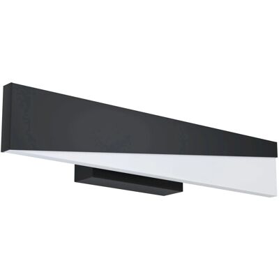 Eglo LED Wandleuchte Isidro Schwarz satiniert 9 W Eglo LED Wandleuchte Isidro Schwarz satiniert 9 W