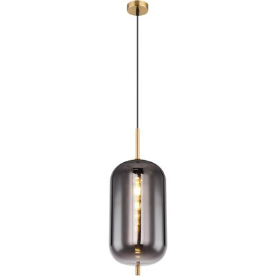 GLOBO Messing Pendelleuchte - 22cm E27 - Klassischer Stil GLOBO Messing Pendelleuchte - 22cm E27 - Klassischer Stil