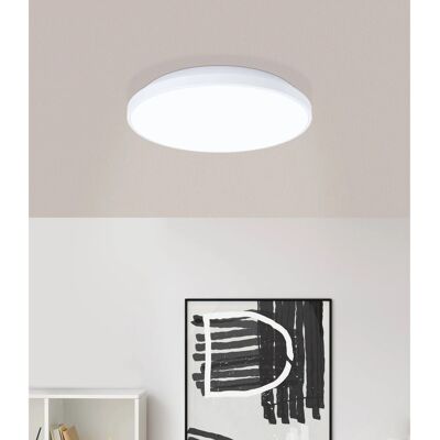 Eglo LED Aufbauleuchte Crespillo Weiß 12,5 W Eglo LED Aufbauleuchte Crespillo Weiß 12,5 W