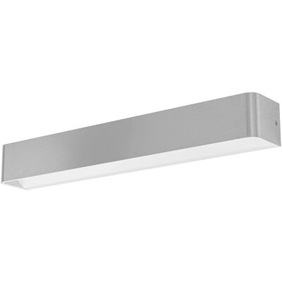 Eglo LED-Wandleuchte Sania 62 cm Weiß Nickel Eglo LED-Wandleuchte Sania 62 cm Weiß Nickel