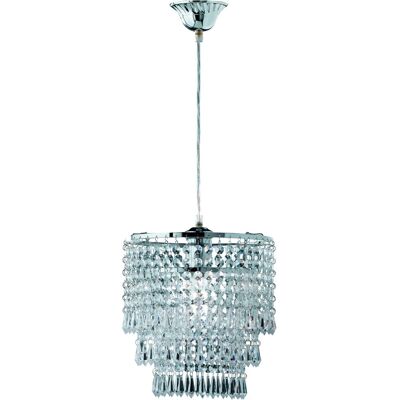 Reality Pendelleuchte Orient Chrom 1600 mm x 250 mm x 250 mm Reality Pendelleuchte Orient Chrom 1600 mm x 250 mm x 250 mm