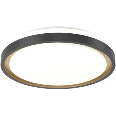 Eglo LED-Deckenleuchte Maleramara Schwarz-Gold RGB/CCT Ø 35,7 cm Eglo LED-Deckenleuchte Maleramara Schwarz-Gold RGB/CCT Ø 35,7 cm