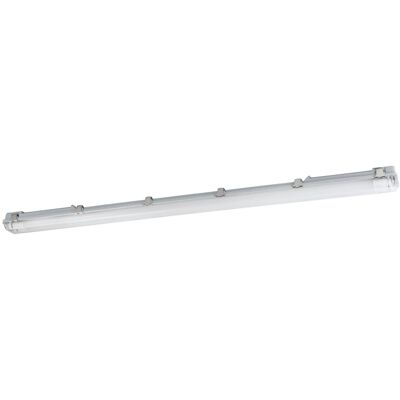 Eglo LED-Feuchtraumleuchte Basic Plus 2-flammig 126 cm Grau Eglo LED-Feuchtraumleuchte Basic Plus 2-flammig 126 cm Grau