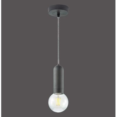 Just Light.Pendelleuchte Turn me 1-flammig Schwarz Just Light.Pendelleuchte Turn me 1-flammig Schwarz