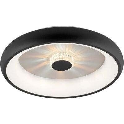 LEUCHTEN DIREKT VERTIGO Schwarze runde LED-Deckenleuchte - Deckenlampe LEUCHTEN DIREKT VERTIGO Schwarze runde LED-Deckenleuchte - Deckenlampe