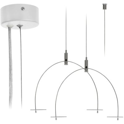 Eglo Seilabhängung-Set Suspension Weiß Eglo Seilabhängung-Set Suspension Weiß
