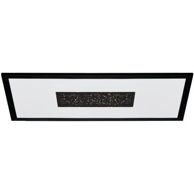 Eglo LED-Deckenleuchte Marmorata 59,5 cm x 29,5 cm Schwarz-Weiß Eglo LED-Deckenleuchte Marmorata 59,5 cm x 29,5 cm Schwarz-Weiß