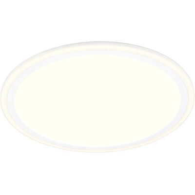 Reality LED Deckenleuchte Cora 3 cm x 42 cm x 42 cm Weiß Reality LED Deckenleuchte Cora 3 cm x 42 cm x 42 cm Weiß