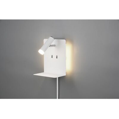 Trio LED-Wandleuchte Element Weiß Matt Metall Trio LED-Wandleuchte Element Weiß Matt Metall