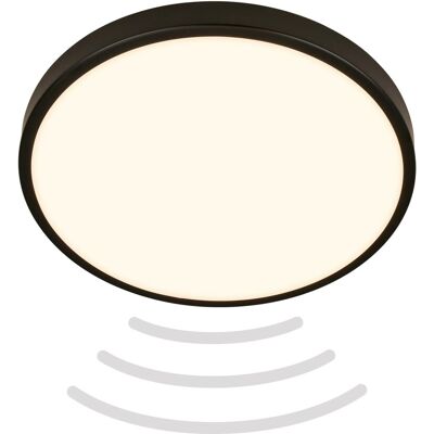 Briloner LED Bad Deckenleuchte - IP54 - Schwarz - 12W - Deckenleuchte Briloner LED Bad Deckenleuchte - IP54 - Schwarz - 12W - Deckenleuchte