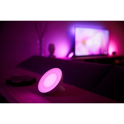 Philips Hue White & Color Ambiance LED-Tischleuchte Bloom Weiß 500 lm Philips Hue White & Color Ambiance LED-Tischleuchte Bloom Weiß 500 lm