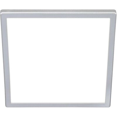 Briloner LED-Deckenleuchte Kada Ultraflach 29,5 cm x 29,5 cm x 2,8 cm Chrom Matt Briloner LED-Deckenleuchte Kada Ultraflach 29,5 cm x 29,5 cm x 2,8 cm Chrom Matt