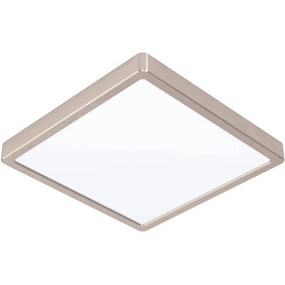 Eglo LED Aufbauleuchte Fueva 5 Weiß-Nickel matt eckig 20,5 W Eglo LED Aufbauleuchte Fueva 5 Weiß-Nickel matt eckig 20,5 W