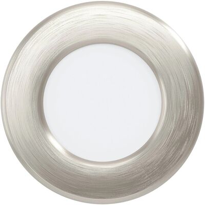 Eglo LED-Einbauspot Fueva 5 Ø 8,6 cm 3.000K Nickelfarben Matt Eglo LED-Einbauspot Fueva 5 Ø 8,6 cm 3.000K Nickelfarben Matt