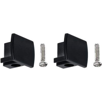 Paulmann URail Endkappen 2er-Pack Schwarz Paulmann URail Endkappen 2er-Pack Schwarz