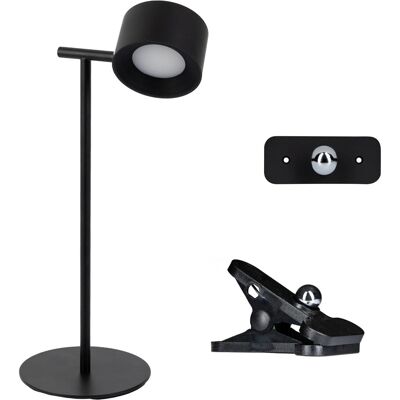 LED`s light LED's light Akku Tischlampe 3in1 250lm 3000K/4000K/6000K IP44 dimmbar Schwarz LED`s light LED's light Akku Tischlampe 3in1 250lm 3000K/4000K/6000K IP44 dimmbar Schwarz