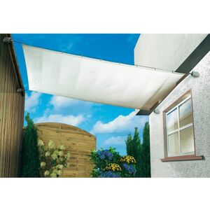 Floracord Sonnensegelbausatz Universal Weiß 270 cm x 140 cm Floracord Sonnensegelbausatz Universal Weiß 270 cm x 140 cm