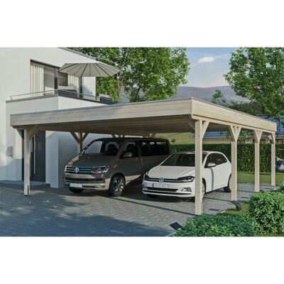 SKANHOLZ - Grunewald - 622 x 796 cm - unbehandelt - Carport SKANHOLZ - Grunewald - 622 x 796 cm - unbehandelt - Carport