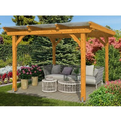 SKANHOLZ Marseille Gartenschuppen - 350x236x327 cm SKANHOLZ Marseille Gartenschuppen - 350x236x327 cm