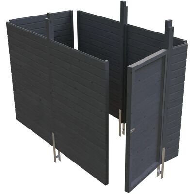 SKANHOLZ imprägniertes Fichtenholz Abstellraum - 378x164x200cm SKANHOLZ imprägniertes Fichtenholz Abstellraum - 378x164x200cm
