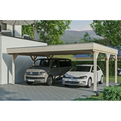 SKANHOLZ - Grunewald - beige - 622 x 554 cm - Carport SKANHOLZ - Grunewald - beige - 622 x 554 cm - Carport