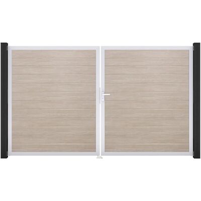 GroJa Tor 2-flg. Basicline Schmal Sheffield Oak EV1 306 cm x 180 cm DIN Rechts GroJa Tor 2-flg. Basicline Schmal Sheffield Oak EV1 306 cm x 180 cm DIN Rechts