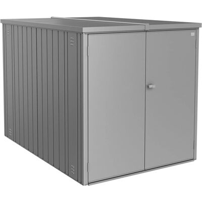 Biohort MiniGarage 145 cm x 203 cm x 151 cm Quarzgrau-Metallic Biohort MiniGarage 145 cm x 203 cm x 151 cm Quarzgrau-Metallic