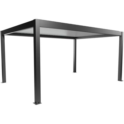Biohort Pergola 5 m x 3,5 m Dunkelgrau-Metallic/Weiß Biohort Pergola 5 m x 3,5 m Dunkelgrau-Metallic/Weiß